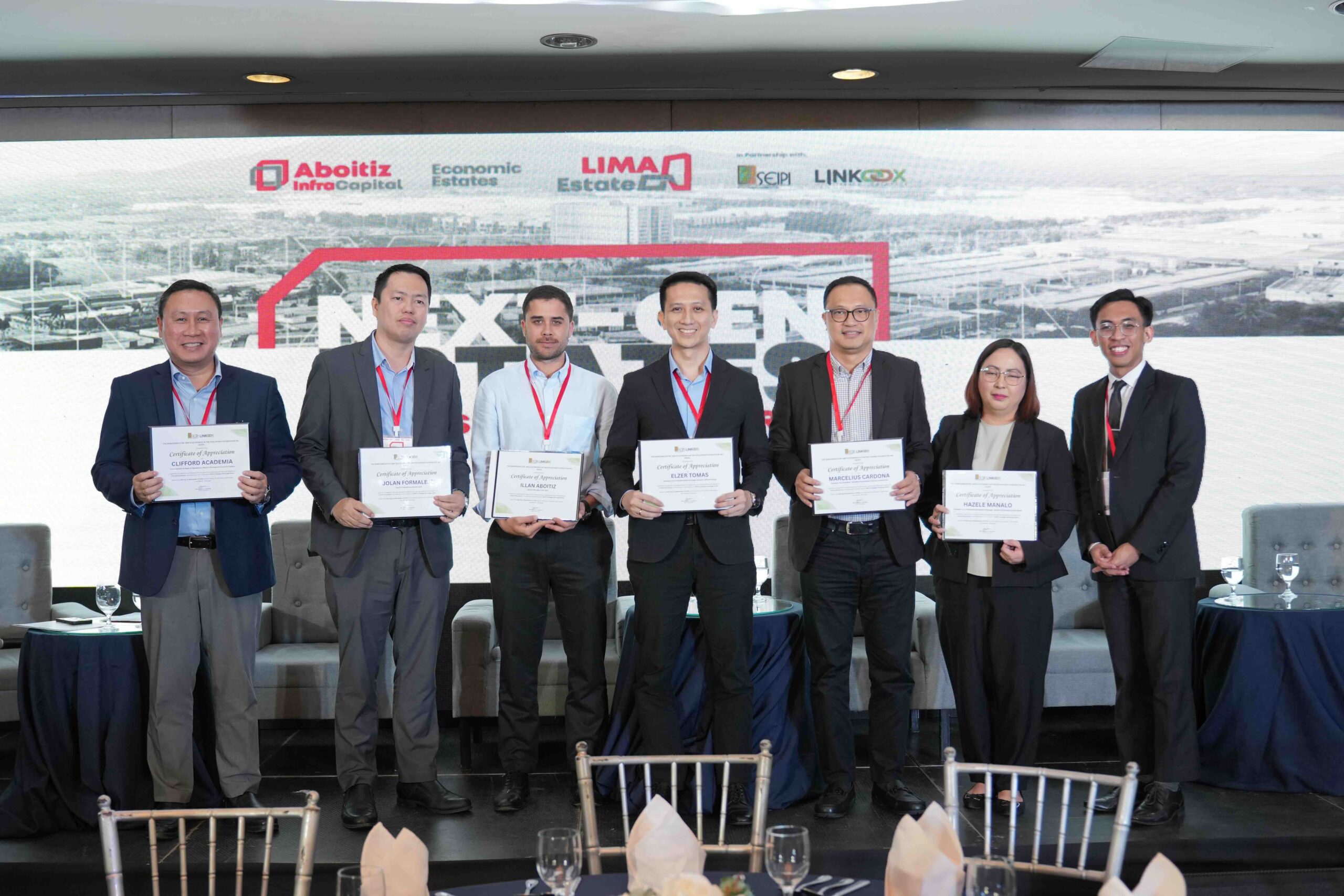 At the 2nd SEIPI Linkages Exchange (LinkX) Aboitiz representatives highlighted how the Group’s synergy in power, water, construction, and housing supports semiconductor and electronics locators at LIMA Estate, enabling businesses to grow and communities to thrive.