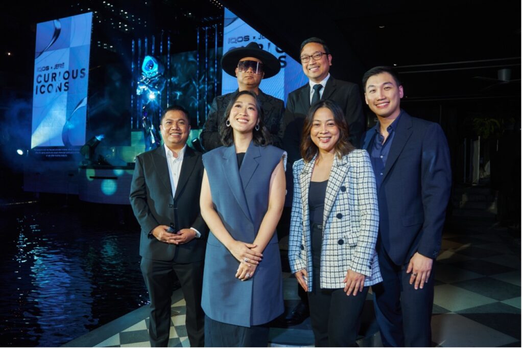 (Left to right, from top to bottom: Jefre Manuel, IQOS Collaborator; Ferdi Echiverri, Director of Communications; Crismer Tiria, Head of Marketing; Mara Ruiz, Digital Manager; Maan Domingo, Brand Engagement Manager; Henry Martin Yap, IQOS Brand Manager)