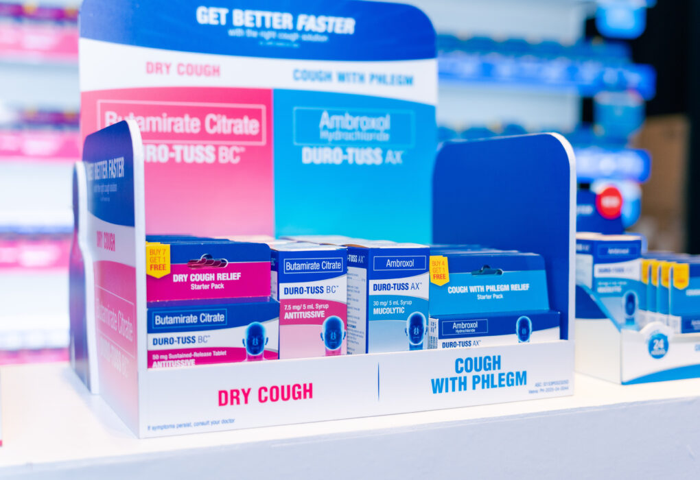 DURO-TUSS® is now available at leading pharmacies nationwide. It carries a comprehensive range of prescription and over-the-counter cough relief medications tailored to treat either dry cough or cough with phlegm.