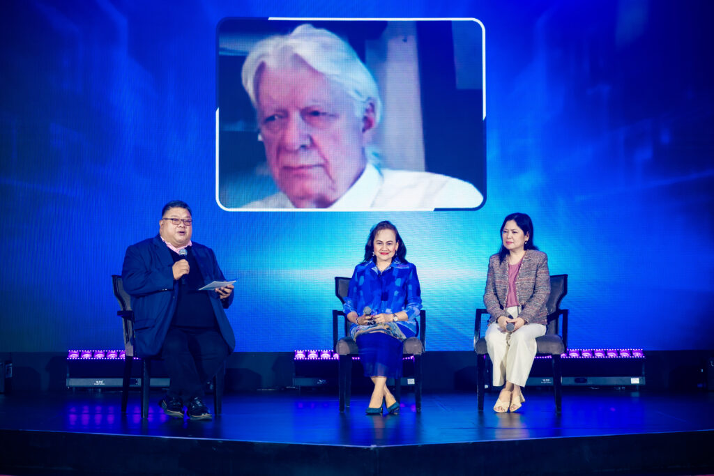 Virtual speaker: Professor Giovanni Fontana, Chair of the session: Ramon Jason M. Javier, MD, MSTM, FPAFP, FPASCOM, 1st Speaker: Liza Llanes-Garcia, MD, FPCP, FPCCP, FCCP, 2nd speaker: Virginia Delos Reyes, MD, FPCCP, MHPEd, MBA