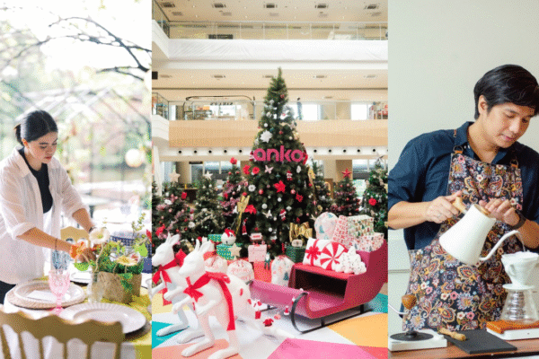 Event stylist Elena Flor Salazar of Likha by Elena and coffee expert John Tumulak of Arcana Coffee will lead back-to-back sessions at Anko TriNoma on December 6 and at Anko Alabang Town Center on December 7, both starting at 2:00 PM. Both workshops aim to give families practical, accessible ideas they can bring straight into their Christmas gatherings.