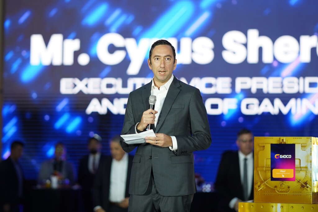 Cyrus Sherafat, Executive Vice President and Head of Gaming, megaFUNalo!
