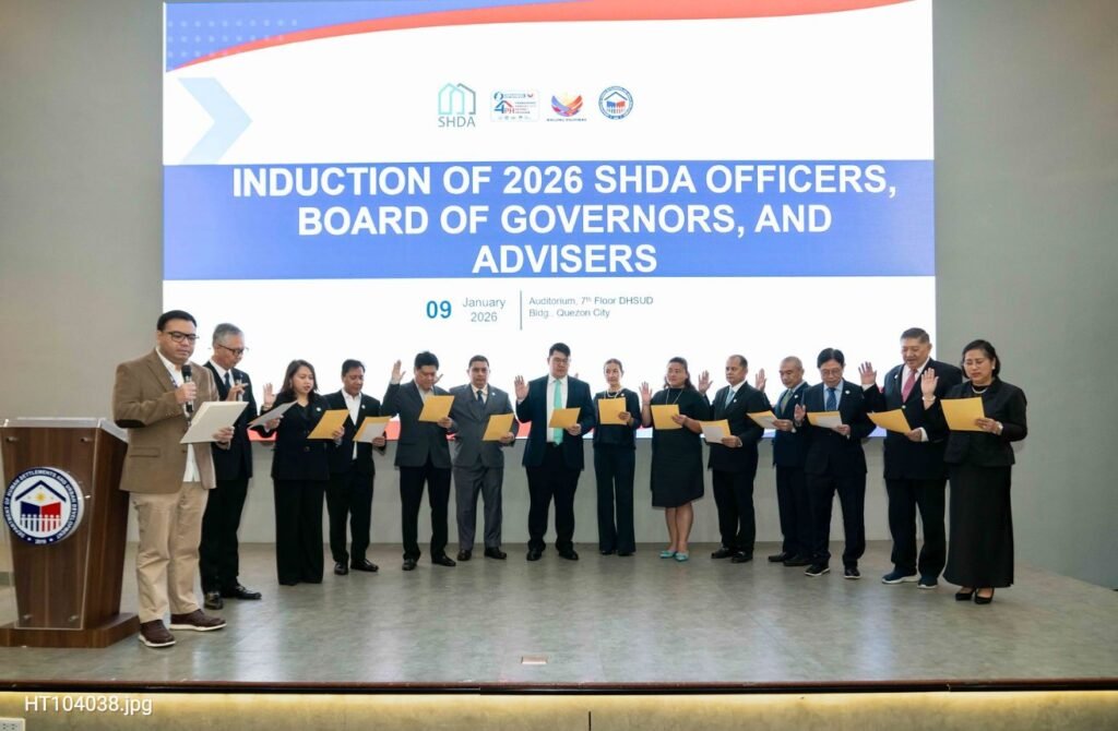 The oath-taking ceremony was led by DHSUD Secretary Jose Ramon P. Aliling, with senior DHSUD officials in attendance. The event also featured briefings on national housing priorities for 2026, including expanded housing options, faster project approvals, and continued engagement with private developers.