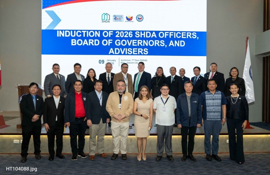 The new leadership team, led by Chairman Engr. Francis Richmond Z. Villegas and National President Kerwin V. Padua take office as the housing sector moves into the implementation phase of key policy reforms introduced in late 2025 under the Expanded Pambansang Pabahay Para sa Pilipino (4PH) program, which now includes horizontal developments.
