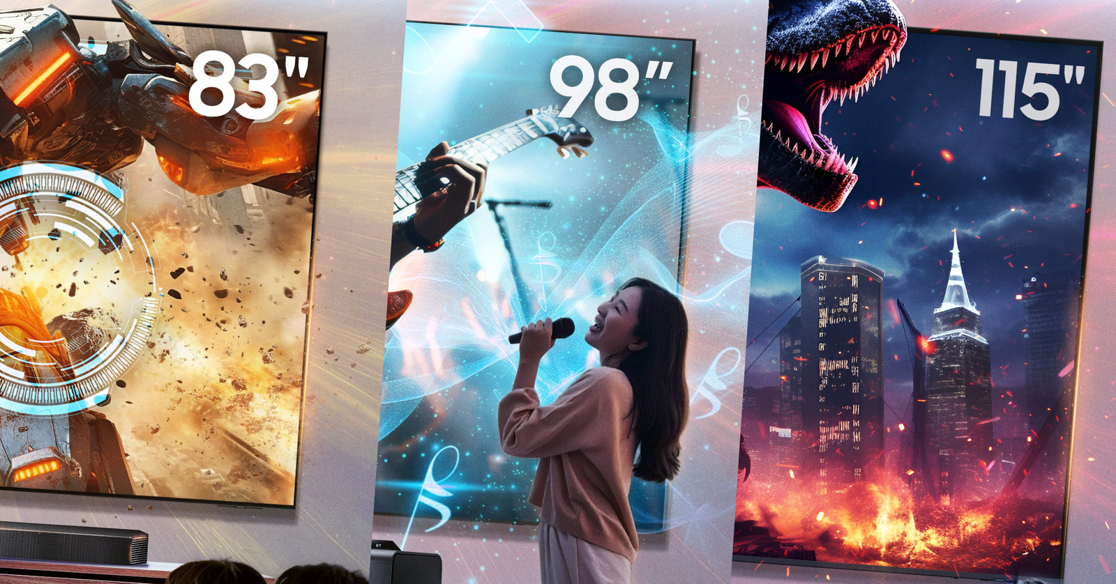 The new year is a chance to dive deeper into what excites you the most — whether it’s conquering virtual worlds, getting lost in a cinematic masterpiece, or singing your heart out to your go-to karaoke hits. As Filipino families embrace the passions that bring joy and fulfillment to their everyday life, Samsung helps elevate these experiences with limited-time deals on its lineup of premium televisions and sound devices.