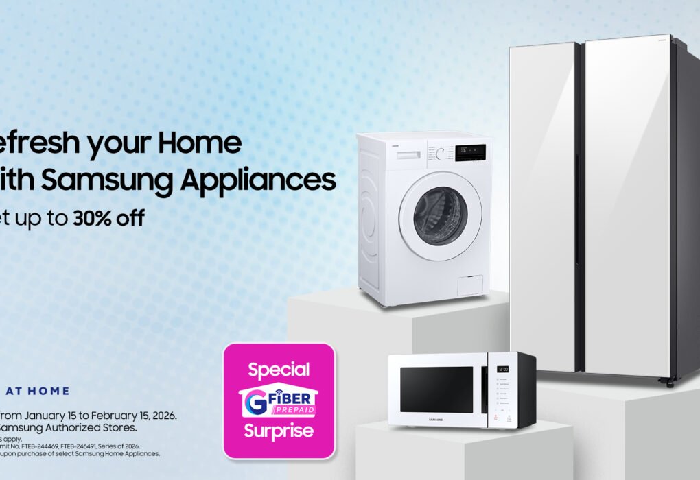 Samsung is helping Filipinos refresh their homes and routines with up to 30% off its premium home appliance lineup. Designed to look effortlessly clean and work intelligently in the background, these household essentials make everyday routines more efficient with lasting performance you can rely on for years.
