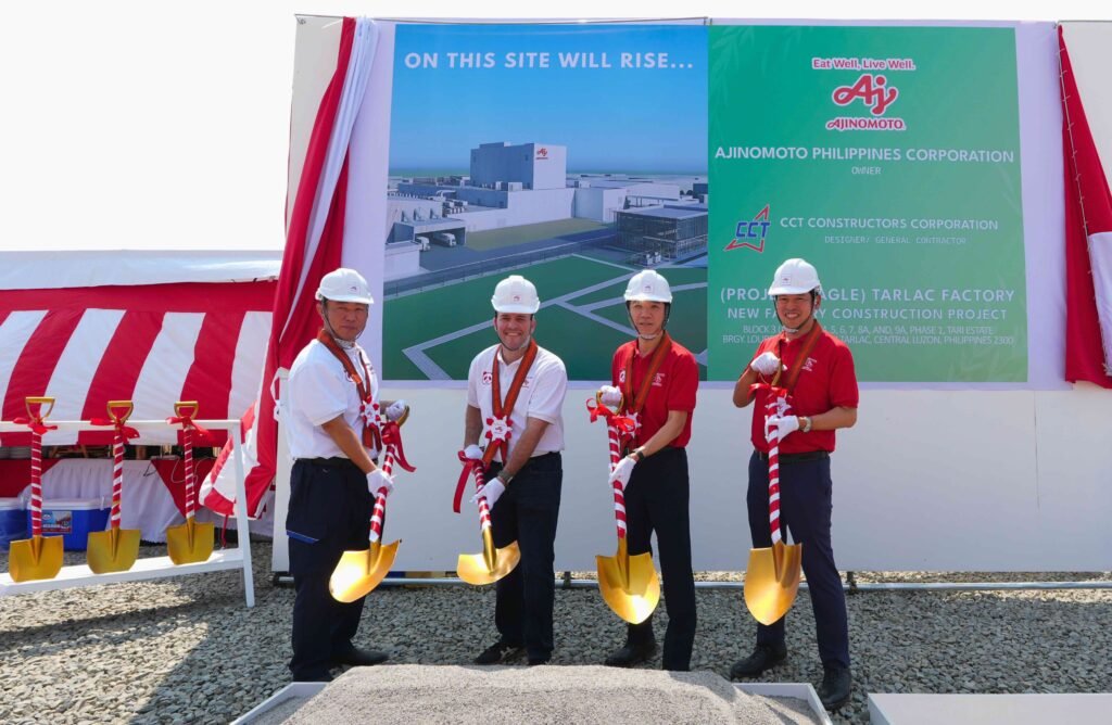 Ajinomoto Philippines Corporation officially broke ground on its 16-hectare facility at TARI Estate, reflecting strengthening industrial uptake and consumption-led domestic demand in the Philippines, and further shaping the country’s industrial future.