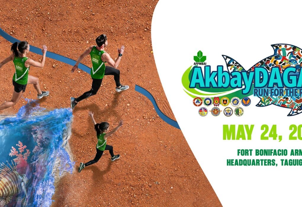 Scheduled for May 24, 2026 (Sunday) at Fort Bonifacio Army Headquarters in Taguig City, proceeds of the AKBAY DAGAT: Run for the Reefs aims contribute to the nation’s efforts for reef conservation, capability-building, and safeguarding Philippine seas for future generations.