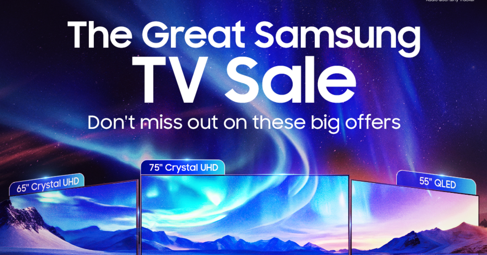 Samsung offers exclusive offers on best-selling Vision AI TVs and premium sound devices