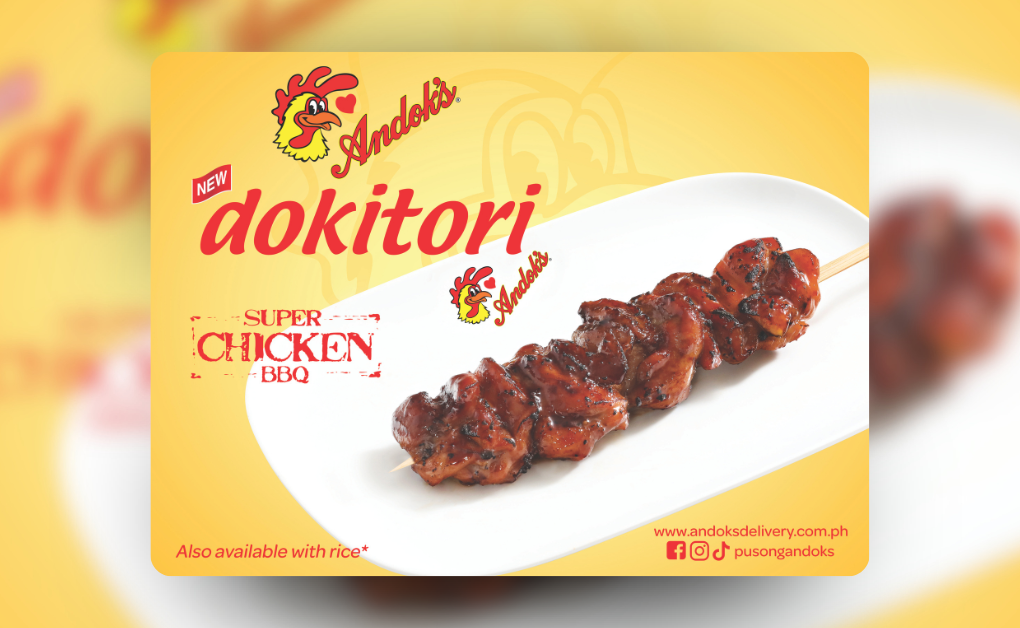 11 August 2026 Manila, Philippines — Long recognized across the Philippines for its family-style Litson Manok, homegrown food chain Andok’s has announced the launch of Dokitori, an all-new Super Chicken BBQ Stick designed for fast-paced, on-the-go consumption.