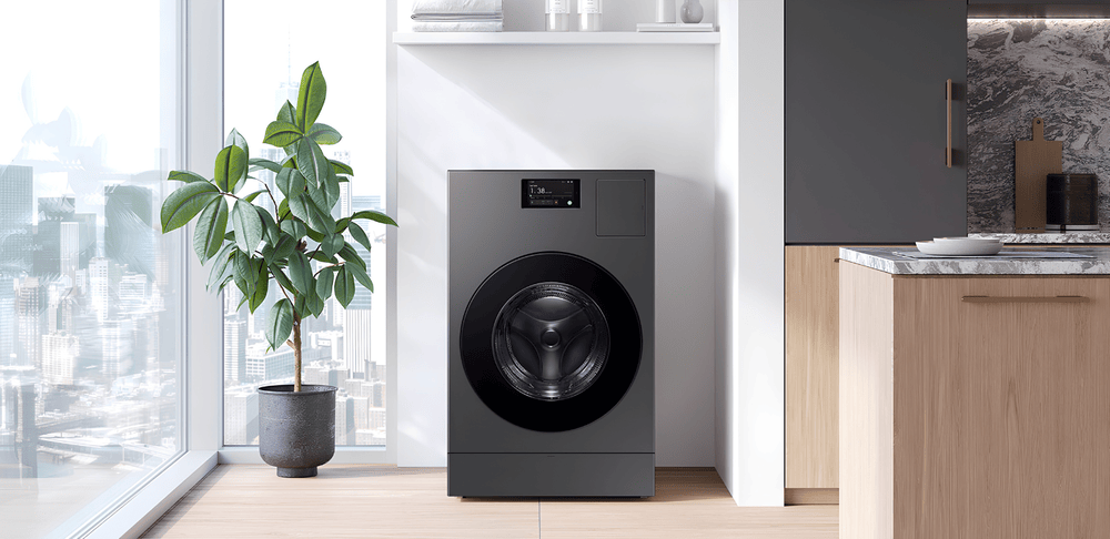 The Bespoke AI Laundry Combo brings washing and drying into one appliance, while AI Wash helps optimize care for each supported load with less manual input.